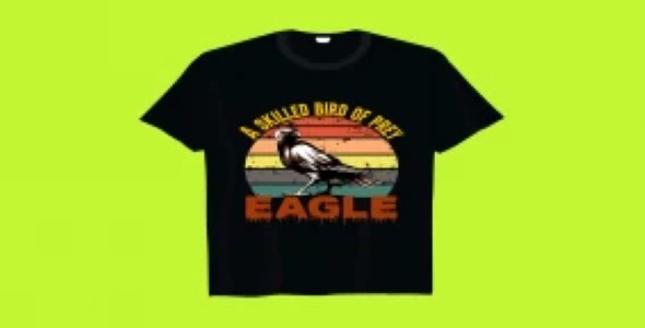 A Skilled Bird Of Prey/ T-shirt Design