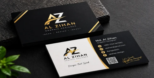 Professional Business Card Design | Modern & Premium