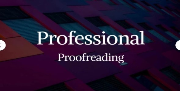 I will professionally proofread and edit your writing