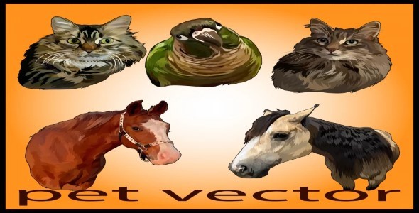 i can draw pets vector