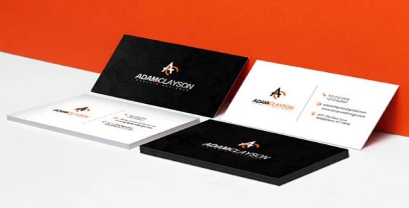 I Will design minimal and elegant business cards in a day.