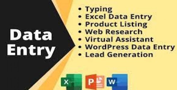 I will do data entry, web research in a cheap rate