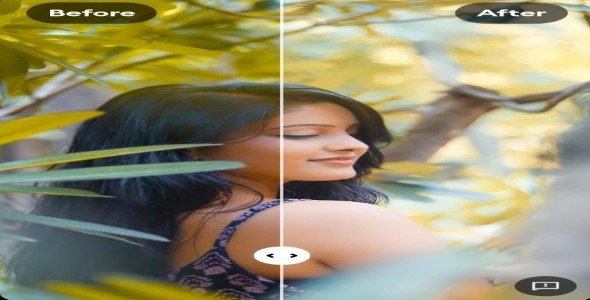 Photo enhancer! Your blury photo clear Is one moment with color sharpness booster