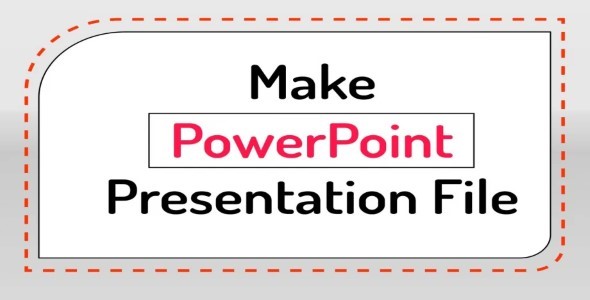 I Will make any kind of MS PowerPoint Presentation.