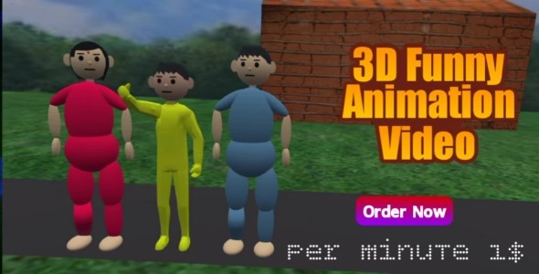 I will make 3D animation videos very cheap