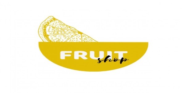 Fruit shop logo