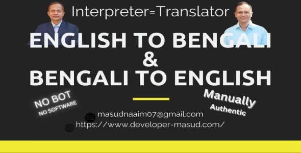 I Will Do Manual & Authentic Translation for Your Valuable Scripts