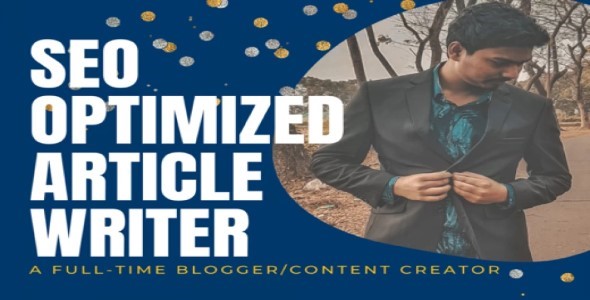 I will write a SEO optimized article on any niche