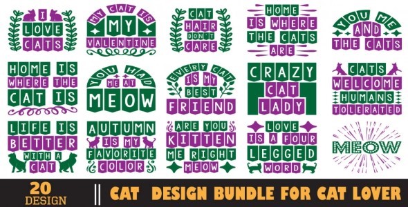 Cats T-Shirt Design