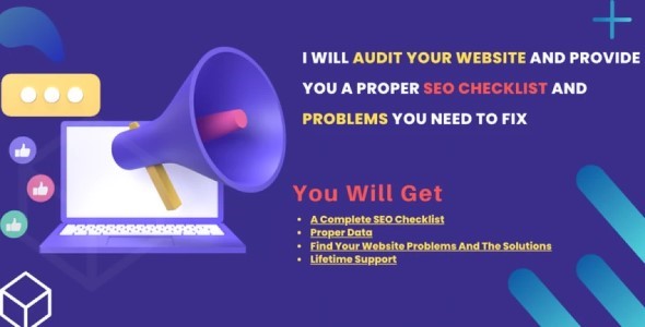 I will Audit Your Website And Provide You A Proper SEO Checklist And Problems You Need To Fix