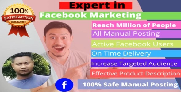 I will do professional Facebook Marketing for worldwide