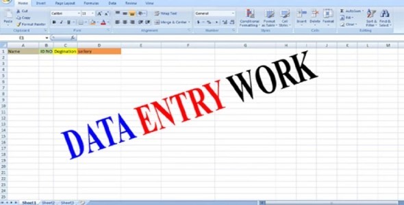 DATA ENTRY SERVICE