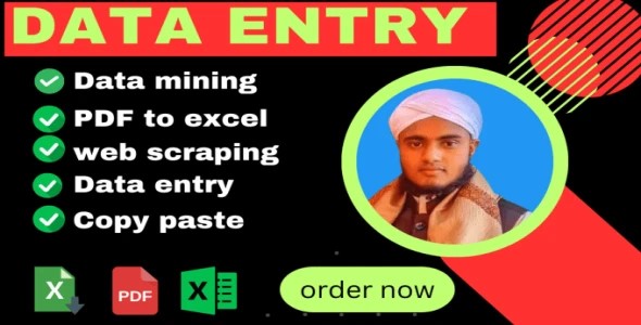 I will do ideal data entry copy paste and data collection