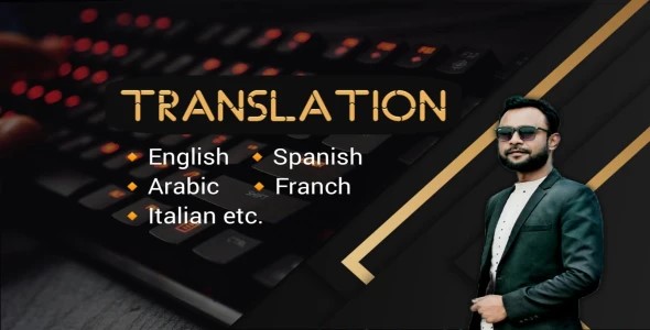 Data Translation- SPANISH, ENGLISH, ARABIC, FRANCH, ITALIAN