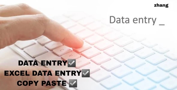 I WILL DO DATA ENTRY IN LOW COST