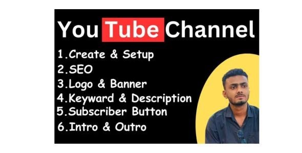 I will create and manage your brand YouTube channel with proper SEO, logo, intro, and outro.