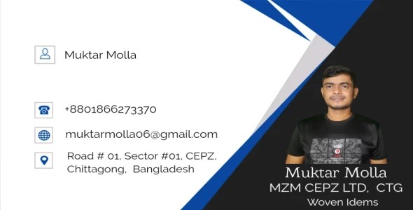 I will make Business card.