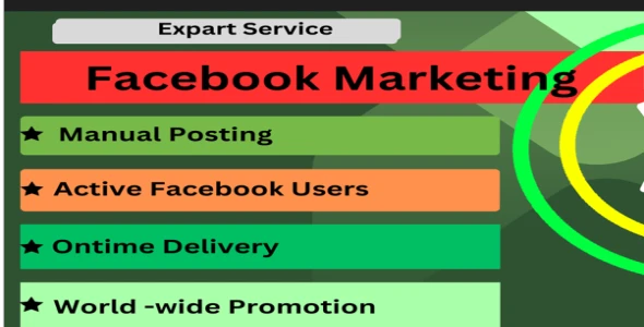 I Will do organic Facebook marketing and promotion