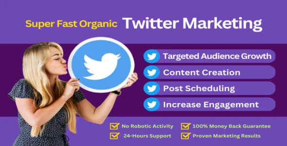 Twitter Grow Account, Boost Post and Get Real 500-1000 Followers In 30 Days