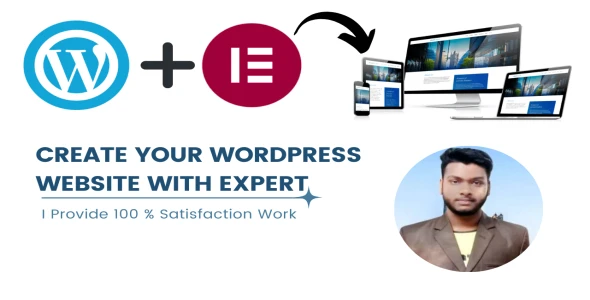 I will create responsive and dynamic wordpress website and landing page with elementor