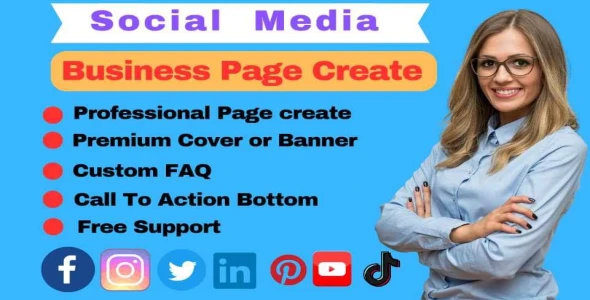 I will do facebook business page create and setup, fan page , all social media accounts