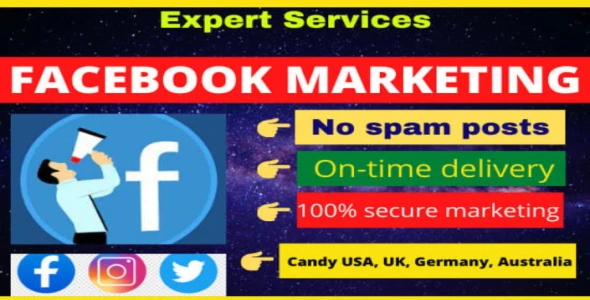 I will promotion your business and product USA, uk facebook marketing