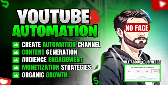 I will create and setup youtube channel with logo, banner, intro, outr