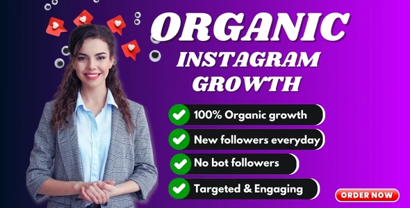 I will do super fast Instagram organic growth