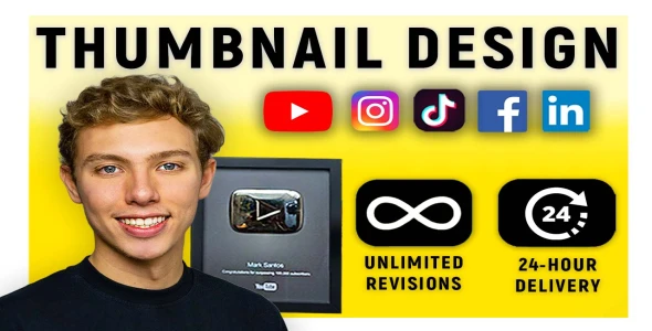 I will design the perfect youtube thumbnail