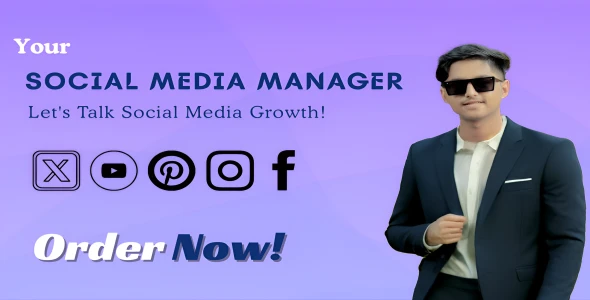 I will be your social media manager and content creator