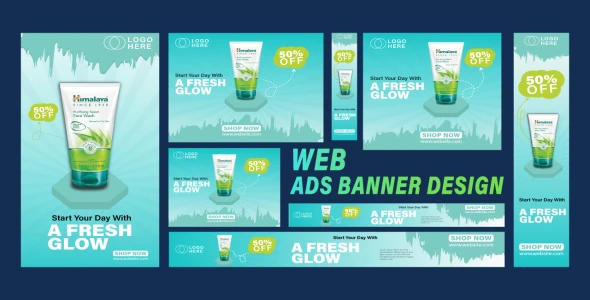 I will design web banners, website banner ads