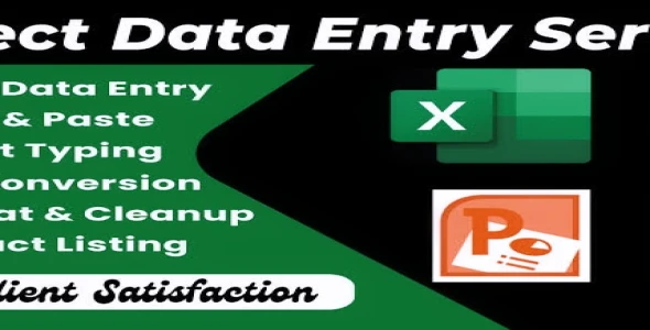 I will make data entry for you