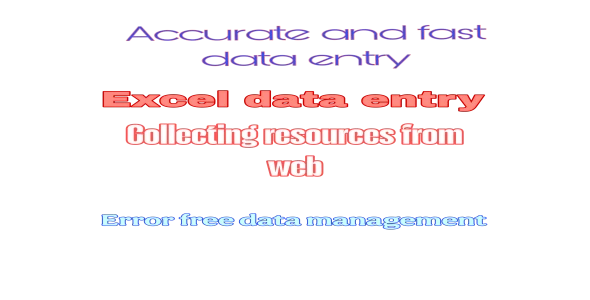 "Fast & Accurate Data Entry Services and video editing"