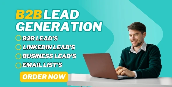 I will targeted b2b lead generation, google map and linkedin leads, local lead gen