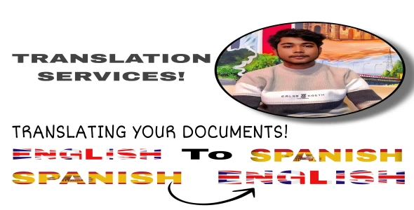 I will do professionally translate Spanish to English &English to Spanish