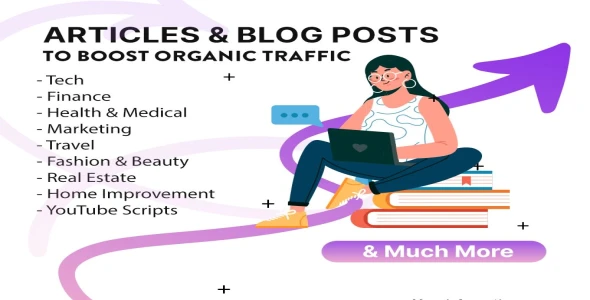 Organic Article & Blog post Writing