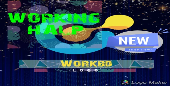 I will a workbd all halp and logo disaignar