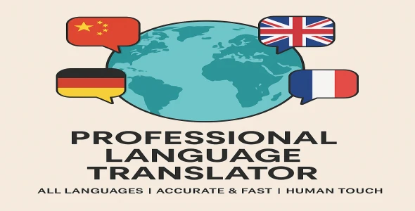 🌍 I will translate any content between all languages with accuracy