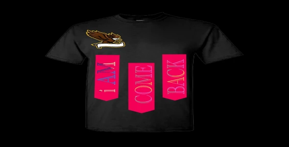 I Am Come Back – Stylish Motivational T-Shirt Design