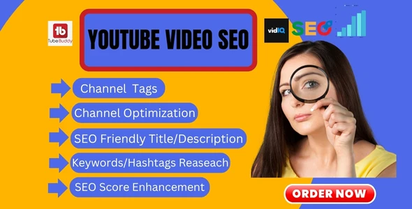 I Will Do Youtube Video SEO and Optimization for Higher Ranking