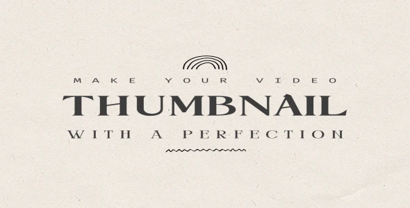 Make your video Thumbnail