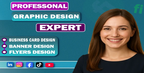 i will do graphic design and professional business card design