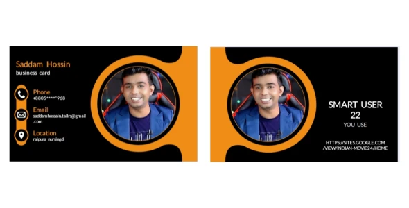 Business Card design Front and back 2