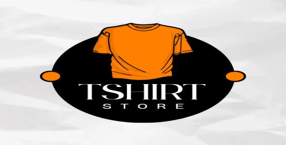 Modern t-shirt logo