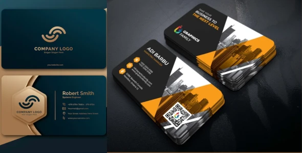 I will do modern Professional unique business card business card design Expert
