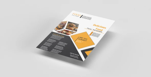 Resturent Food Flyer Design
