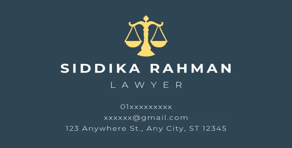 I can creat your Visiting card