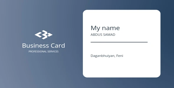 will design modern professional business card