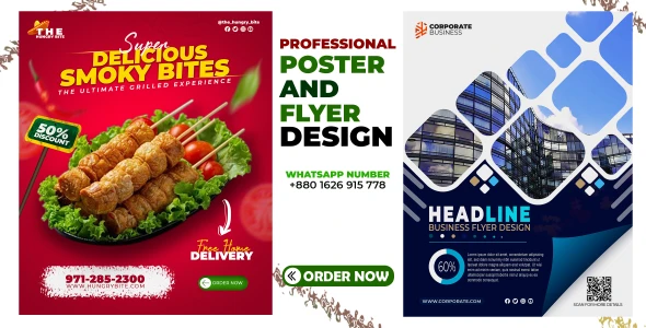 Poster or Flyer Design