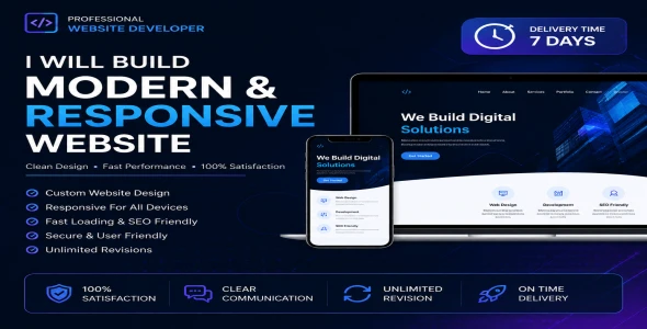 I Will Make Any Website For You